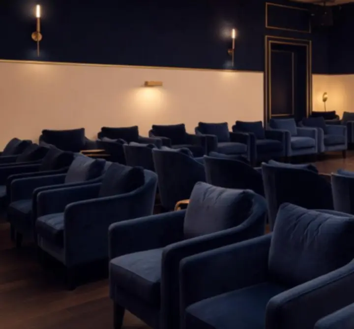 Prémium rendezvényhelyszín stand-up esthez berendezett nézőtérrel